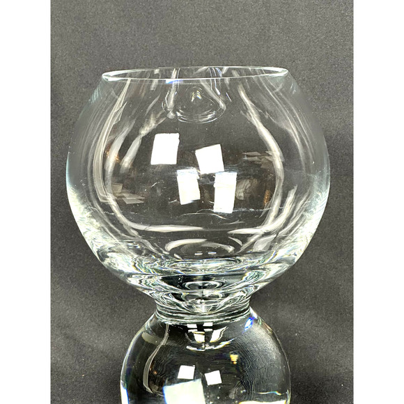 Studio Nova Heavy Blown Art Glass Elegant Exquisite Vase Poland-8.75" - Picture 3 of 6